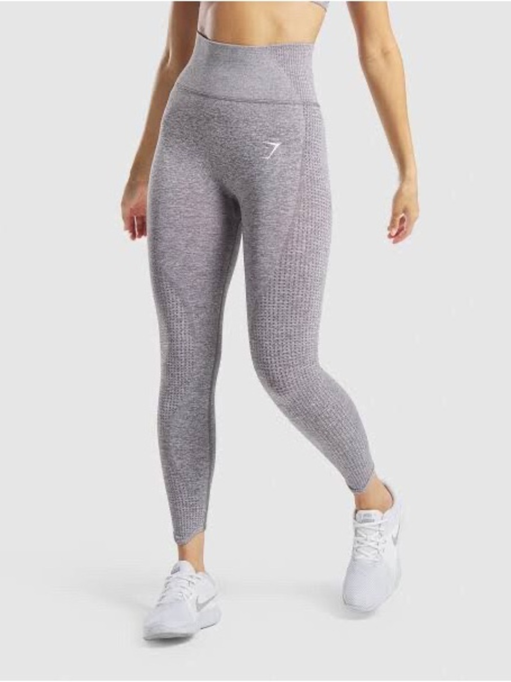 Gymshark Vital Boost Leggings in Smokey Grey - L